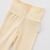 Yellow Kit & petal pants on a white background